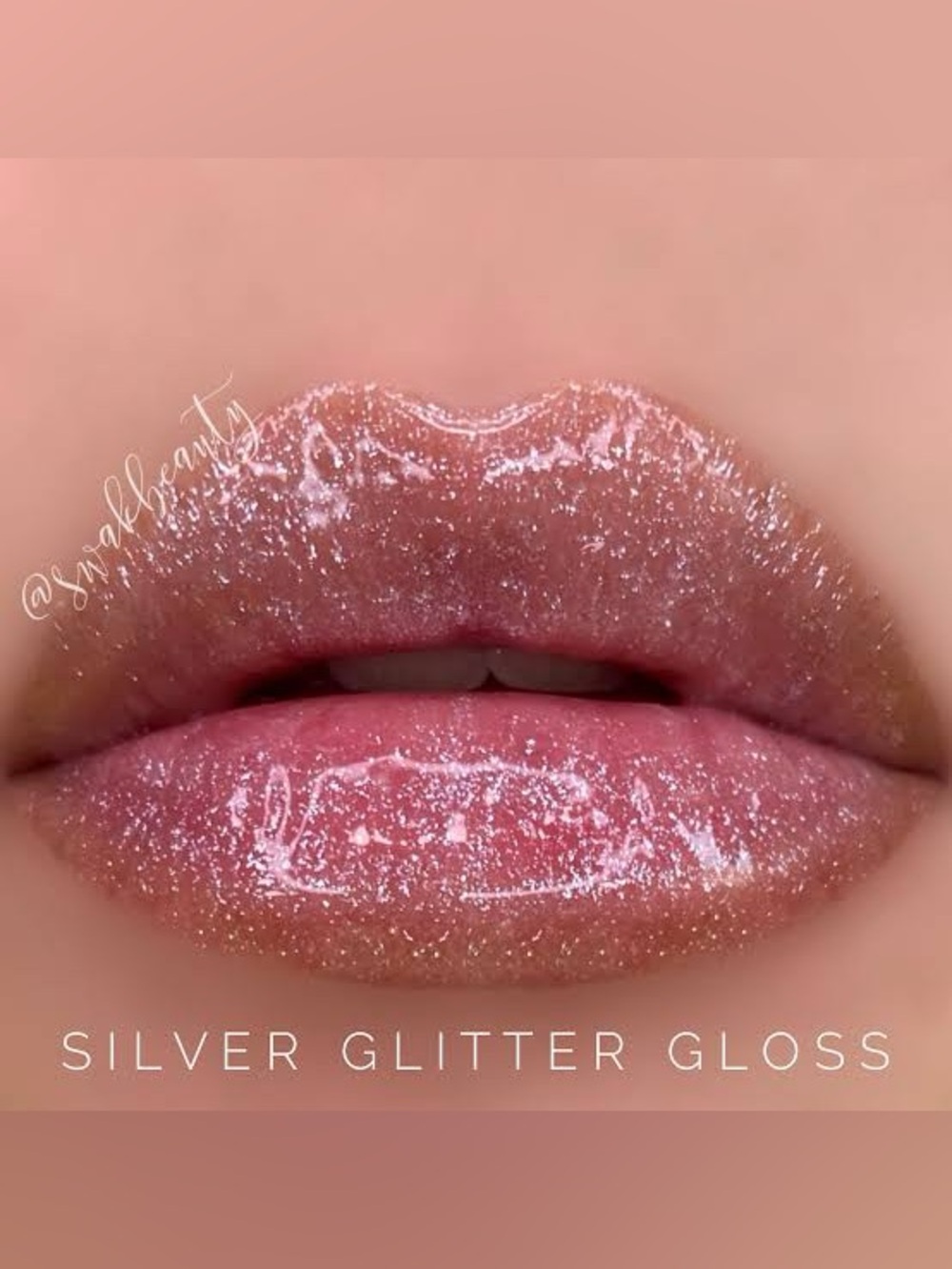 LipSense Silver Glitter Gloss Lip Gloss